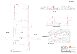 Existing Topographical, Elevation & Site Location Plans